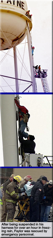 Cell Tower Climber Rescue