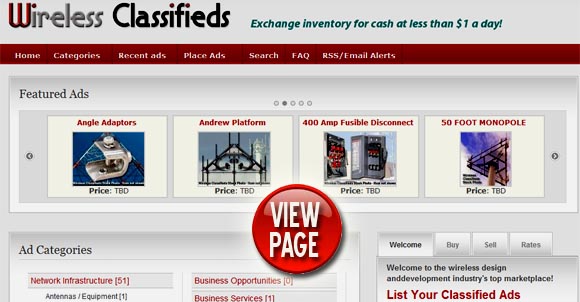Wireless Classifieds Wireless Classifieds